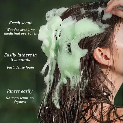 Nature Seven™ Green Shampoo Bar – 100% Natural & Organic