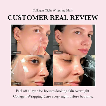 Medicube Collagen Night Wrapping Mask - 100% Authentic